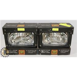 LOT OF TWO POWER FIST HALOGEN FLOOD LAMP