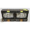 Image 1 : LOT OF TWO POWER FIST HALOGEN FLOOD LAMP