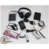 Image 1 : FLAT OF ASSORTED ELECTRONICS INCLUDING SONY