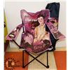 Image 1 : ELVIS THE KING OF ROCK N' ROLL FOLDING CHAIR