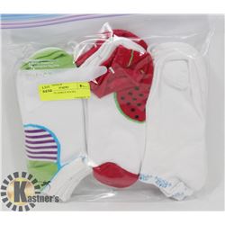 9PK LADIES ANKLE SOCKS.