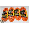 Image 1 : SET OF 4 SHOPRO 25" EXTENSION CORDS