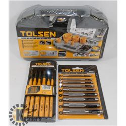 SEALED TOLSEN 9 PC HOLESAW SET