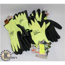 LOT OF SUREGRIP LATEX FOAM COATED PALM GLOVES.