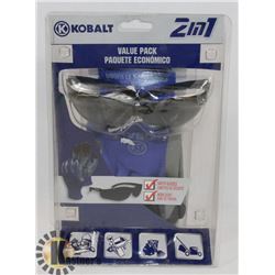K - KOBALT 2 IN 1 VALUE PACK INCL GLOVES & SAFETY