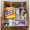 Image 1 : ESTATE BOX OF PAPER TOWELS, KLEENEX, AND MORE