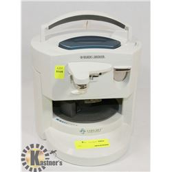 BLACK & DECKER ELECTRIC JAR/ CAN OPENER