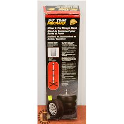 TEAM MECHANIX WHEEL AND TIRE STORAGE STAND