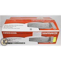 MAGNAVOX DVD PLAYER & 4 HEAD VCR