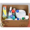 Image 1 : ESTATE BOX OF CLEANING SUPPLIES