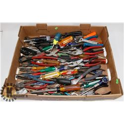 FLAT OF ASSORTED TOOLS