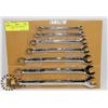 Image 1 : SEVEN CRAFTSMAN CHROMED WRENCHES