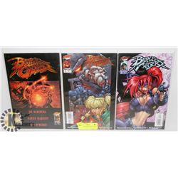 3 BATTLE CHASERS COMIC BOOKS