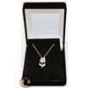 Image 1 : #20-CUBIC ZIRCONIA PENDANT NECKLACE