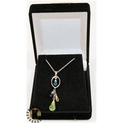 #17-CUBIC ZIRCONIA NECKLACE & PENDANT