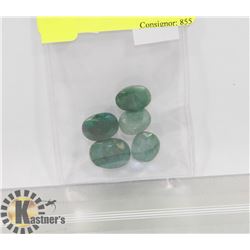 #58-GREEN  EMERALD GEMSTONE 46CT