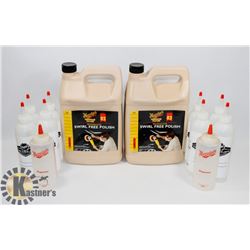 BOX WITH 2 MEGUIARS MIRROR GLAZE SWIRL FREE POLISH