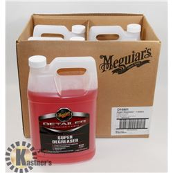 LOT OF 4 MEGUIARS 3.79L SUPER DEGREASER.