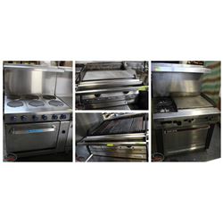 FEATURED LOTS: RANGES, GRILLS & GRIDDLES