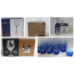 FEATURED LOTS: HIGH END COMMERCIAL GLASSWARE