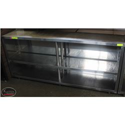 6' THORINOX S/S COMMERCIAL STORAGE SHELF WITH LEGS