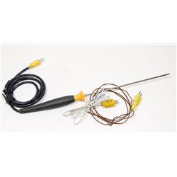 FLUKE IMMERSION PROBE K-TYPE AND 2 FLUKE SURFACE