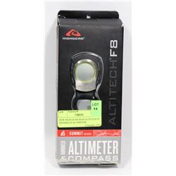 NEW HIGH GEAR HIGH ALTITECH F8. HANDHELD ALTIMETER