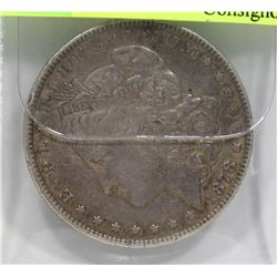 1878 US MORGAN SILVER DOLLAR.
