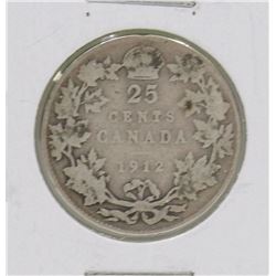 1912 GEORGE V 25C