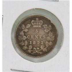1893 QUEEN VICTORIA 5C