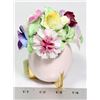 Image 1 : BONE CHINA FLOWER ARRANGEMENT, MADE IN ENGLAND