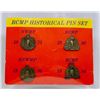 Image 1 : HISTORY OF RCMP PIN SET
