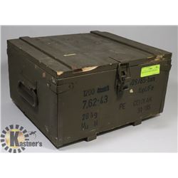 GREEN WOOD ARMY AMMO BOX