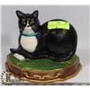 Image 1 : HEAVY CAST IRON KITTY CAT DOORSTOP.