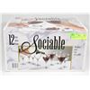 Image 1 : LIBBY SOCIABLE BOX OF 12 WINE GLASSES