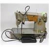 Image 1 : 1960'S VINTAGE SINGER 328J SEWING MACHINE
