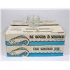 Image 1 : 2 CASES OF NEW SALMON JARS, WIDE MOUTH 250ML.
