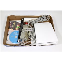 NINTENDO WII GAME SYSTEM WITH METROID, WII SPORTS
