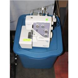 JANOME SEWING MACHINE AND SUPPLIES