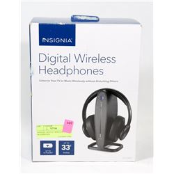 INSIGNIA DIGITAL WIRELESS TV HEADPHONES