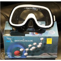 DEEP DIVE TEMP PRO GLASS DIVING MASK