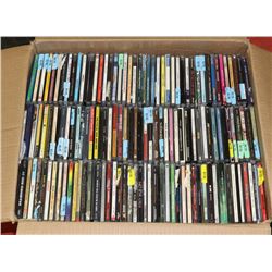 BOX OF 280+ ASSORTED CDS.