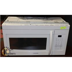 SAMSUNG OVER RANGE MICROWAVE AND HOOD FAN