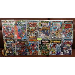 12 ASSORTED MARVEL COMICS 2 IN 1 COMIC BOOK