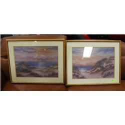 2 FRAMED PICTURE BY JAMES FAN