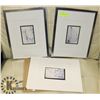 Image 1 : SET OF SILVER FRAMED PICTURES.