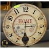 Image 1 : 23" WALL CLOCK.