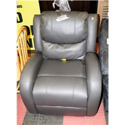 GRAPHITE GREY POWER RECLINING CHAIR