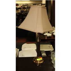SWING ARM BRASS TABLE LAMP