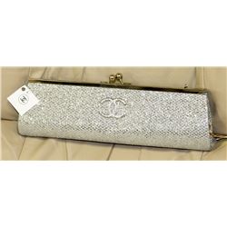CHANEL REPLICA  PURSE SILVER